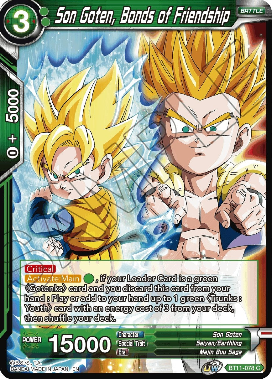 Image for Son Goten, Bonds of Friendship - Dragon Ball Super: Masters