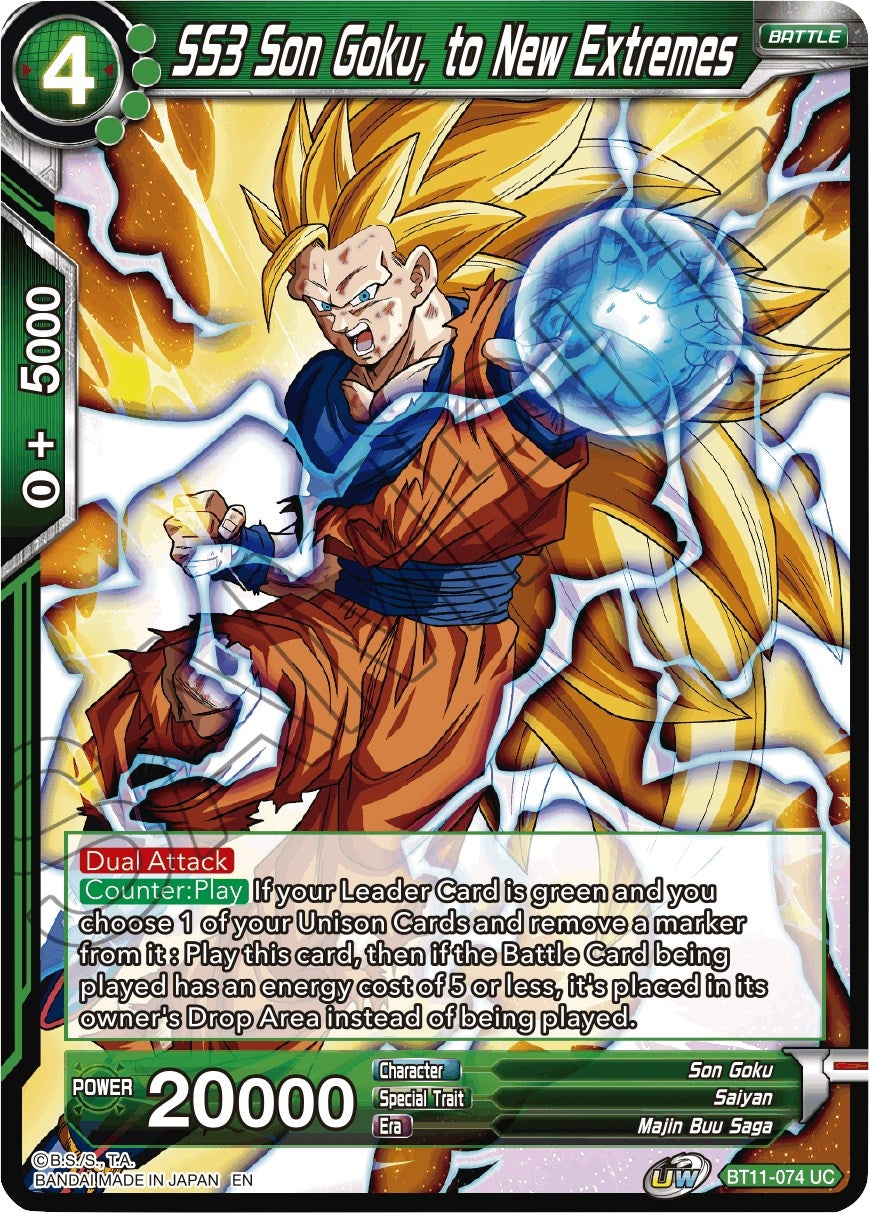 Image for SS3 Son Goku, to New Extremes - Dragon Ball Super: Masters