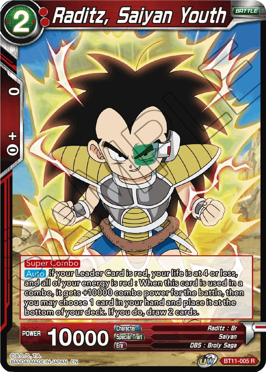 Image for Raditz, Saiyan Youth - Dragon Ball Super: Masters