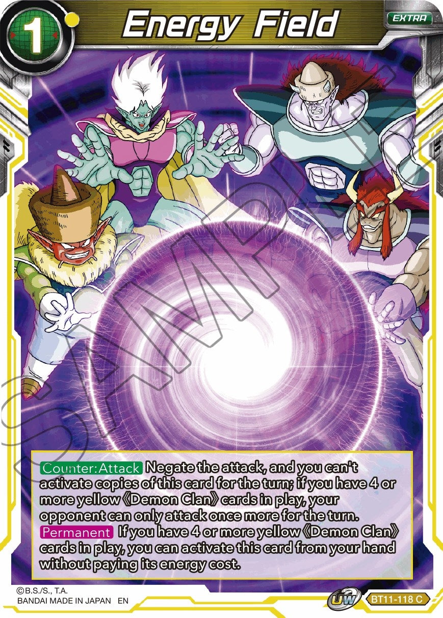 Image for Energy Field - Dragon Ball Super: Masters