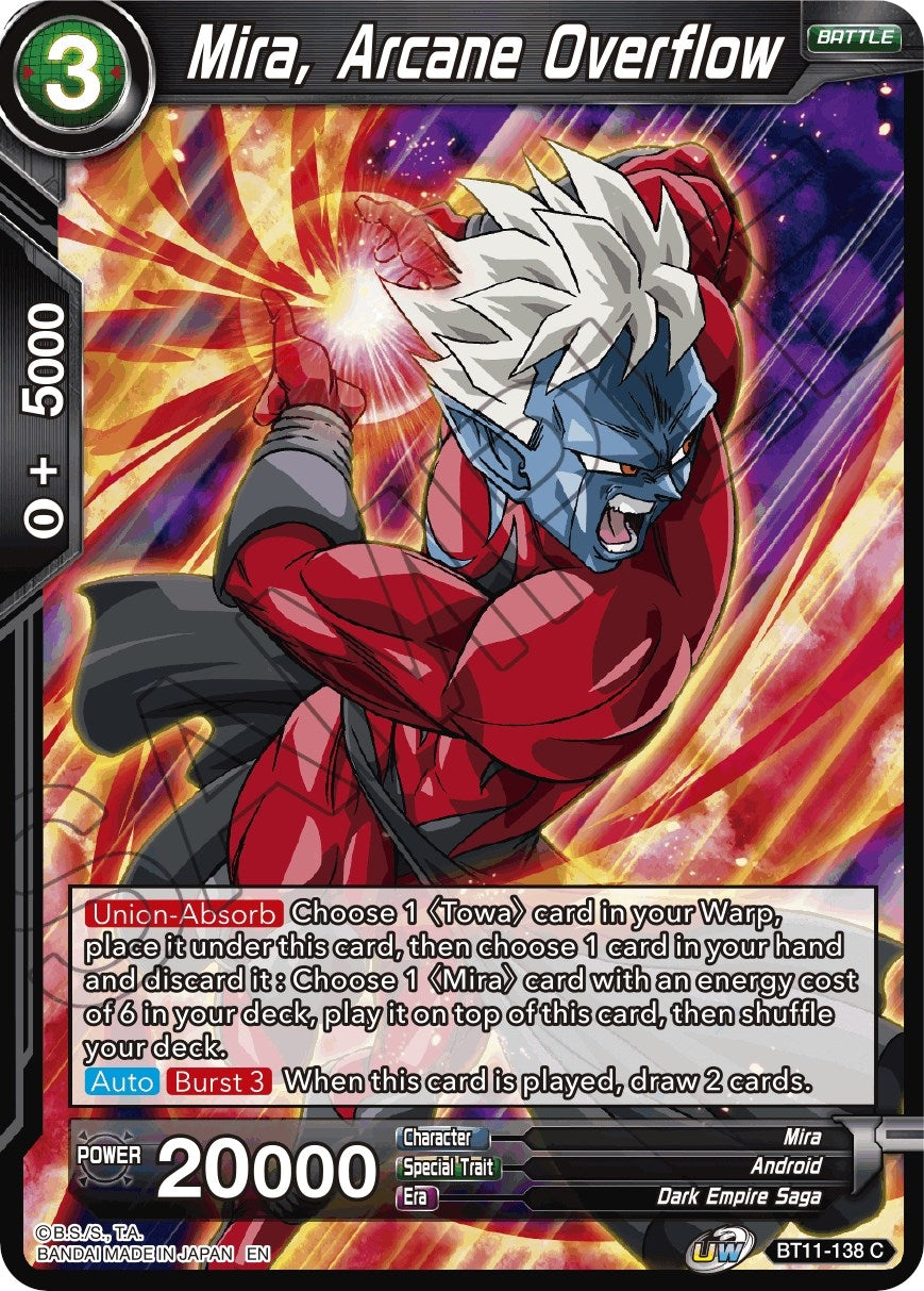 Image for Mira, Arcane Overflow - Dragon Ball Super: Masters