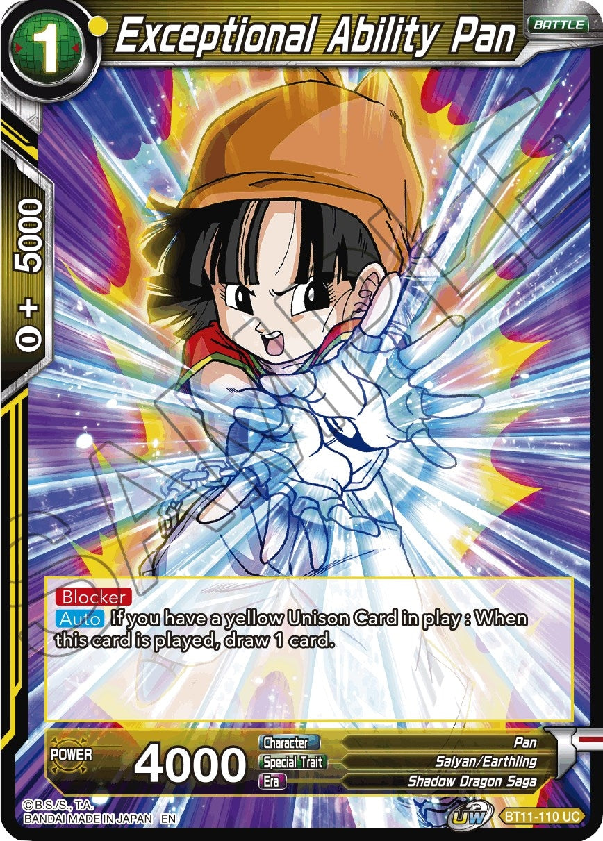 Image for Exceptional Ability Pan - Dragon Ball Super: Masters