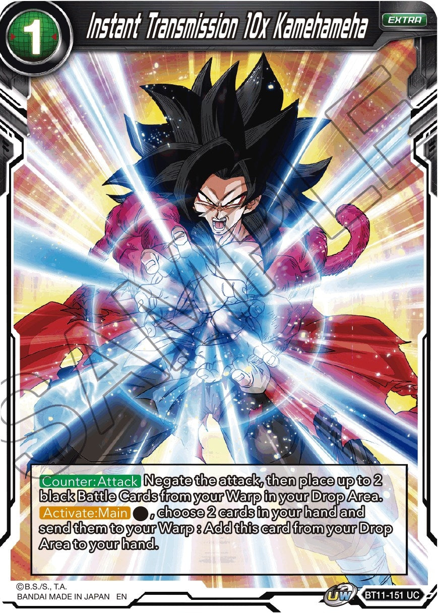Image for Instant Transmission 10x Kamehameha - Dragon Ball Super: Masters