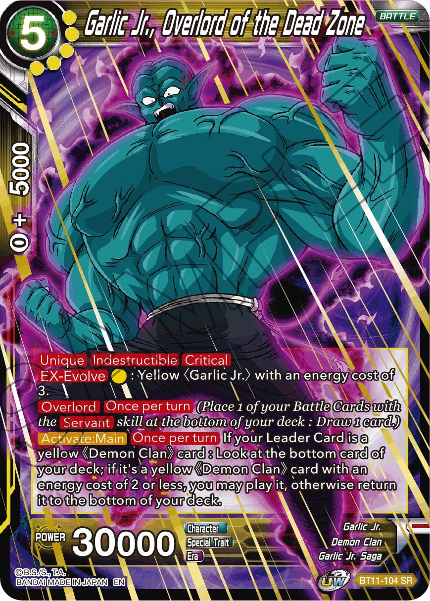 Image for Garlic Jr., Overlord of the Dead Zone - Dragon Ball Super: Masters