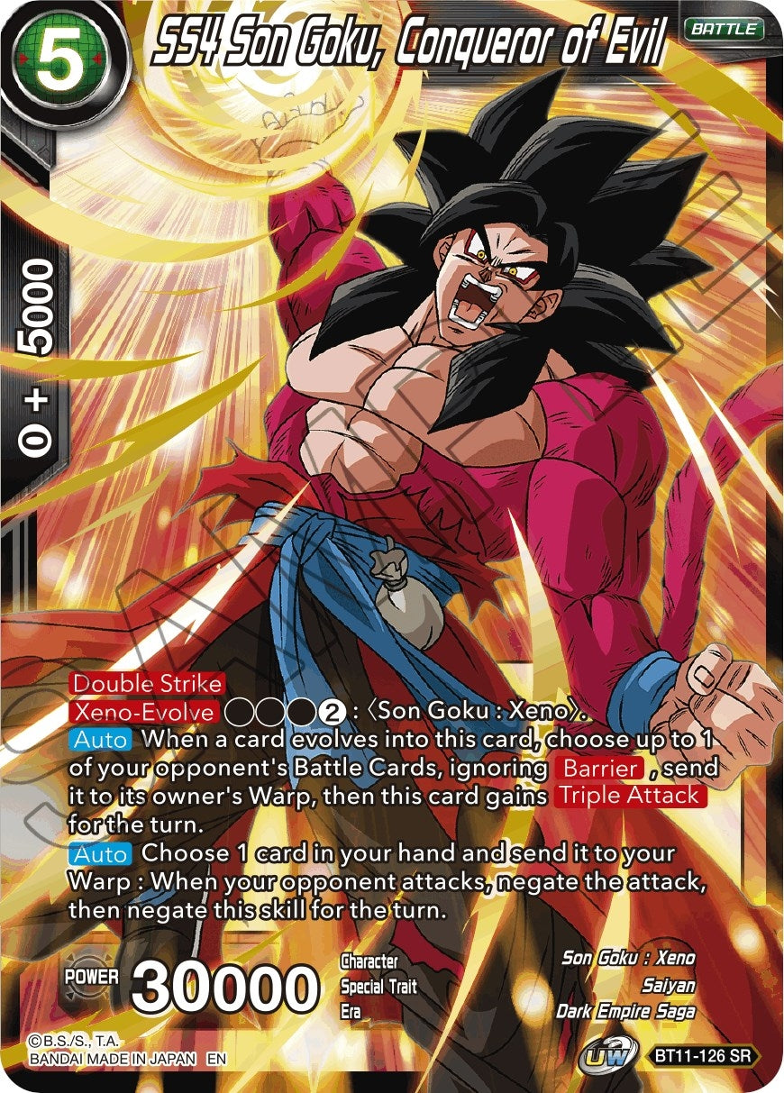 Image for SS4 Son Goku, Conqueror of Evil - Dragon Ball Super: Masters