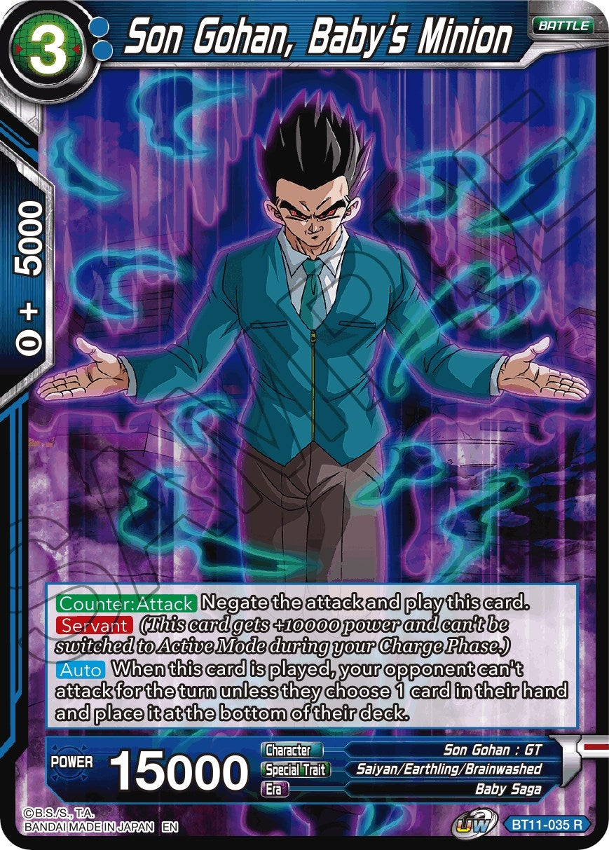 Image for Son Gohan, Baby's Minion - Dragon Ball Super: Masters