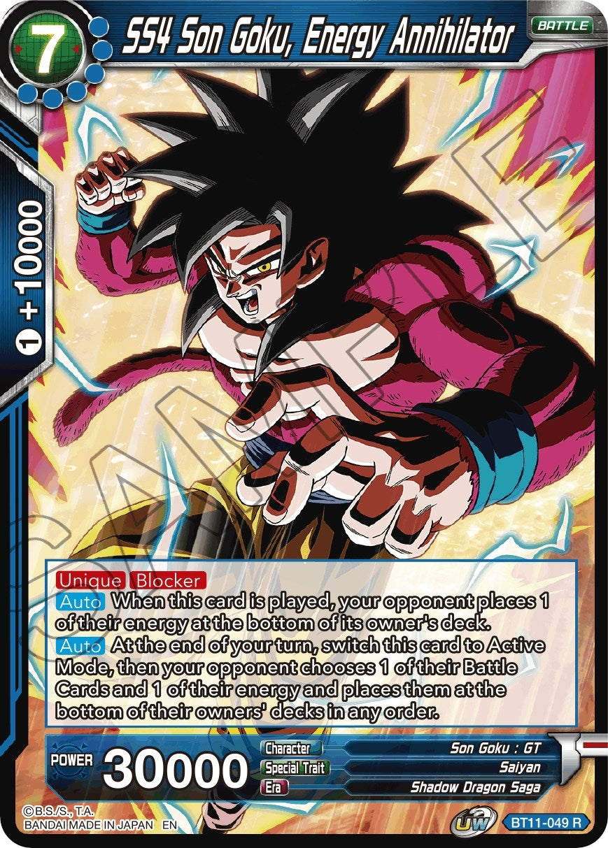 Image for SS4 Son Goku, Energy Annihilator - Dragon Ball Super: Masters