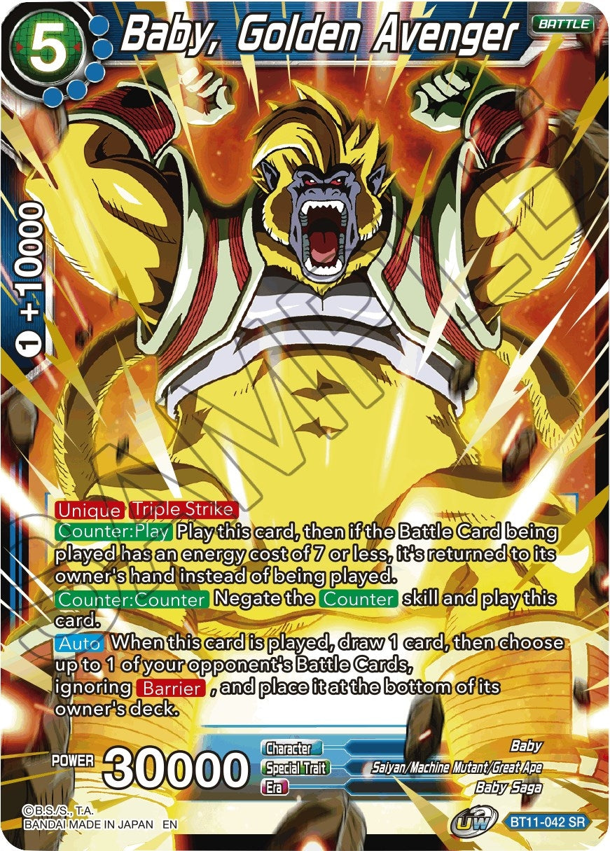 Image for Baby, Golden Avenger - Dragon Ball Super: Masters