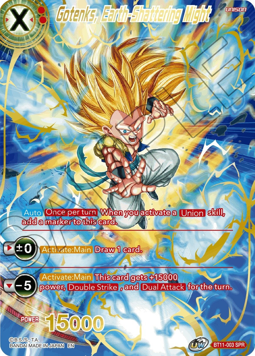 Image for Gotenks, Earth-Shattering Might (SPR) - Dragon Ball Super: Masters