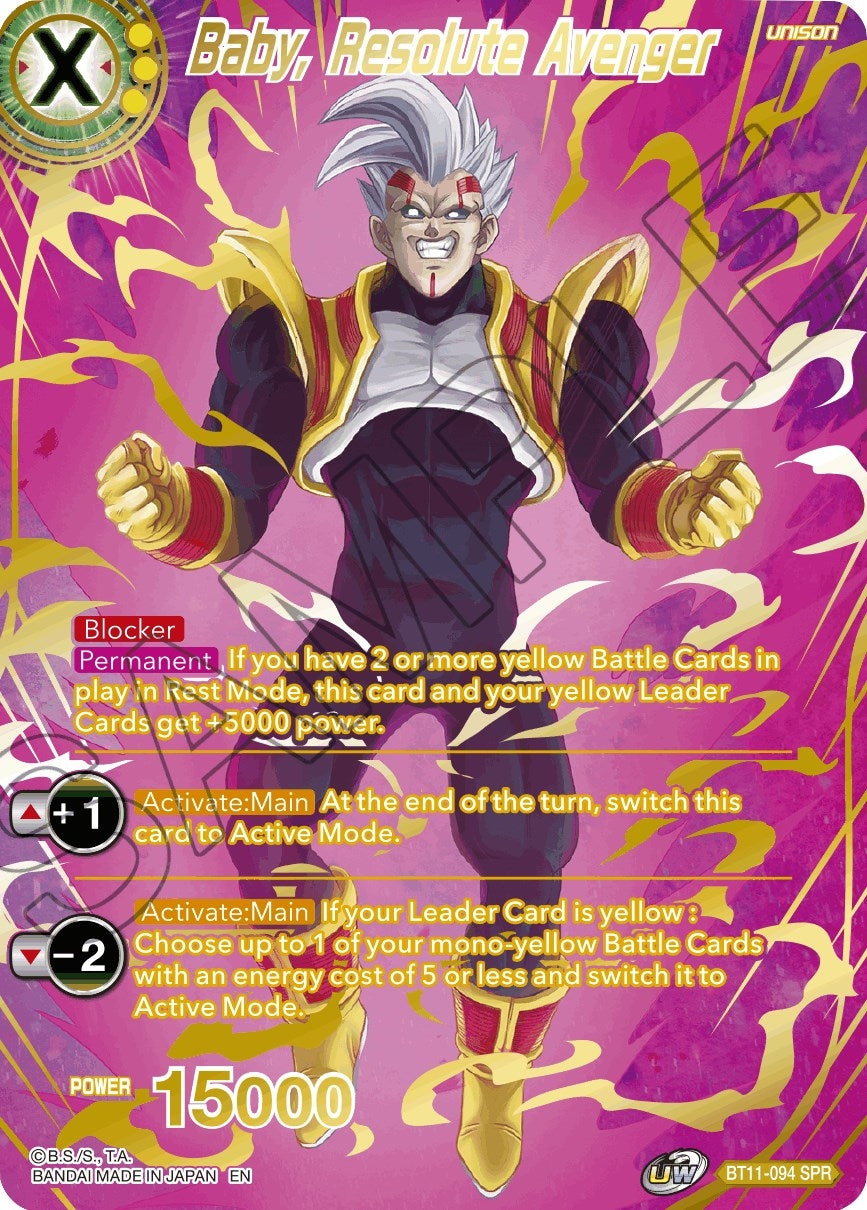 Image for Baby, Resolute Avenger (SPR) - Dragon Ball Super: Masters
