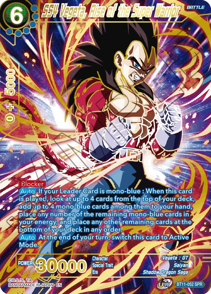 Image for SS4 Vegeta, Rise of the Super Warrior (SPR) - Dragon Ball Super: Masters