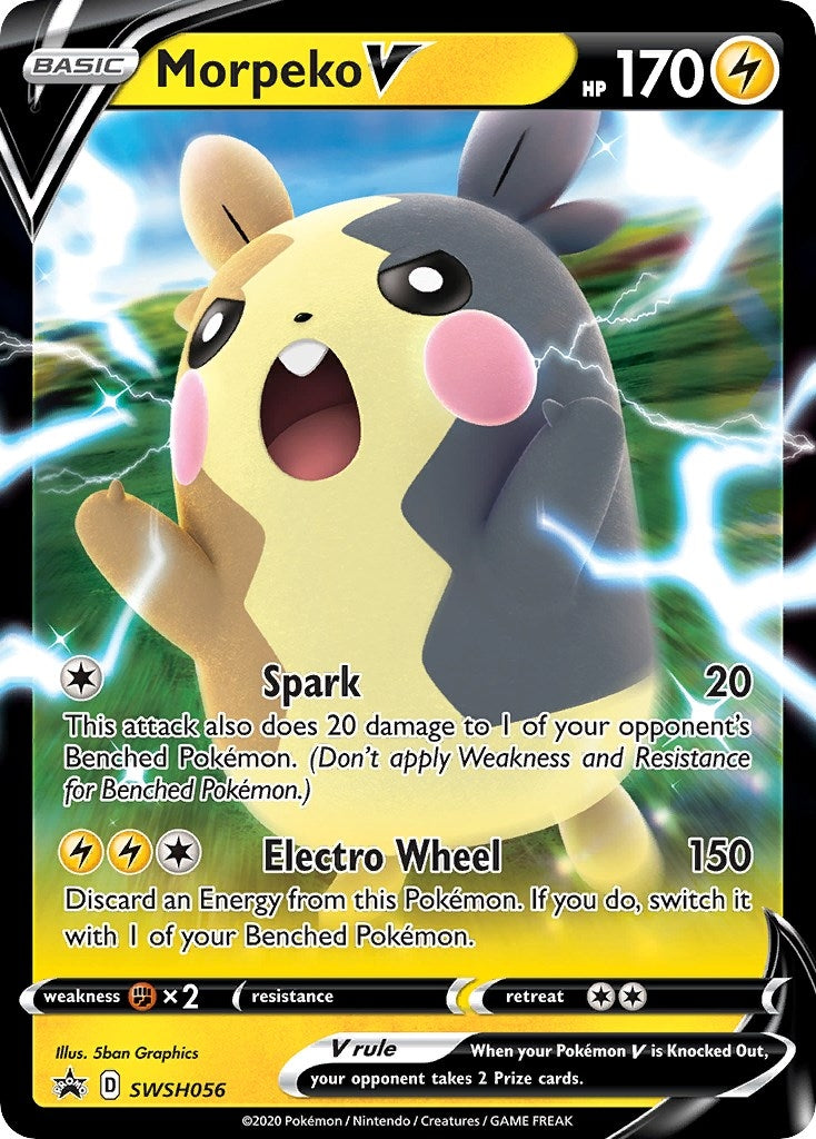 Image for Morpeko V - SWSH056 - Pokemon