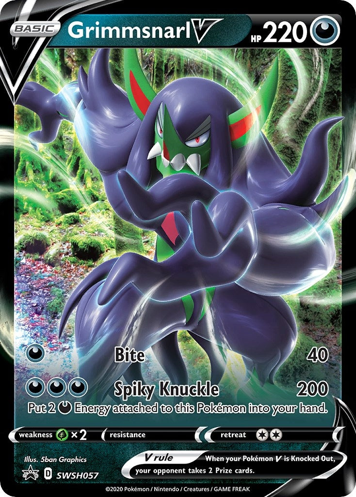 Image for Grimmsnarl V - SWSH057 - Pokemon