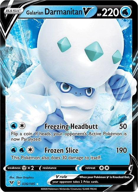 Image for Galarian Darmanitan V - Pokemon