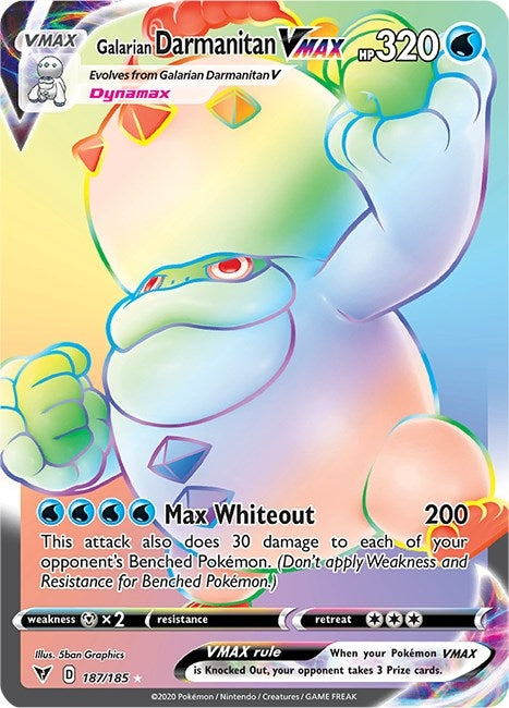 Image for Galarian Darmanitan VMAX (Secret) - Pokemon