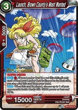 Image for Launch, Brown County's Most Wanted - Dragon Ball Super: Masters