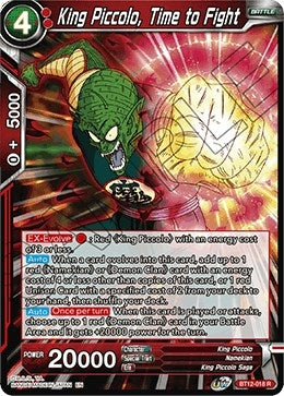 Image for King Piccolo, Time to Fight - Dragon Ball Super: Masters