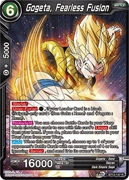Image for Gogeta, Fearless Fusion - Dragon Ball Super: Masters
