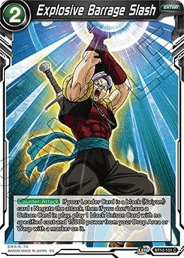 Image for Explosive Barrage Slash - Dragon Ball Super: Masters