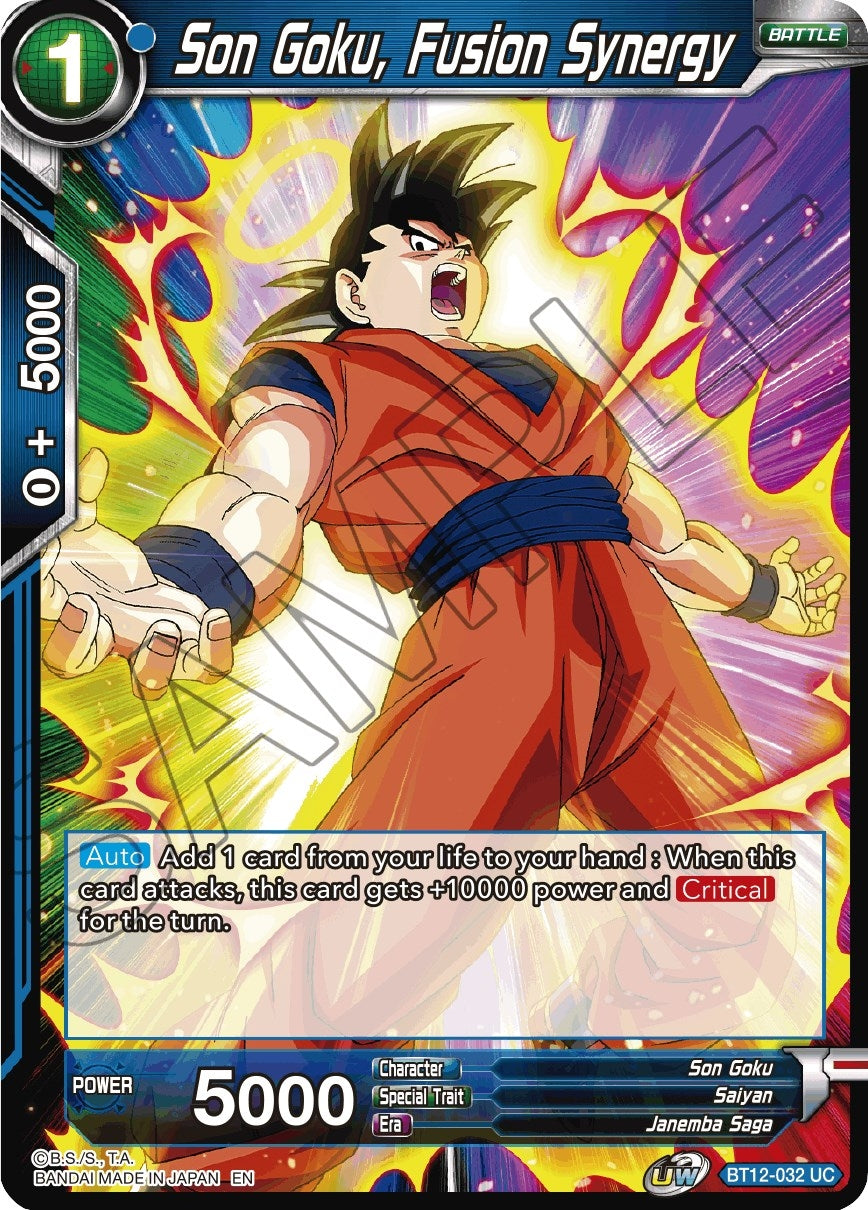 Image for Son Goku, Fusion Synergy - Dragon Ball Super: Masters