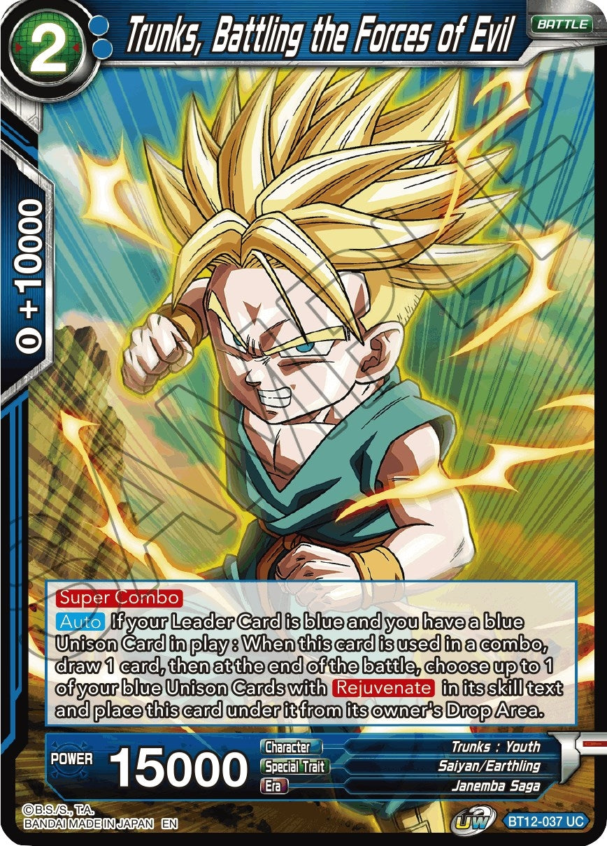 Image for Trunks, Battling the Forces of Evil - Dragon Ball Super: Masters