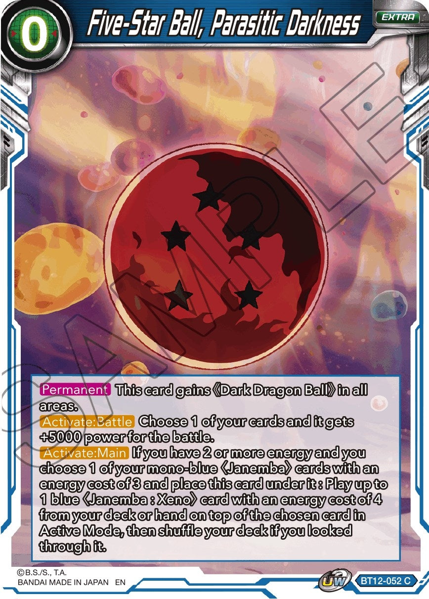 Image for Five-Star Ball, Parasitic Darkness - Dragon Ball Super: Masters