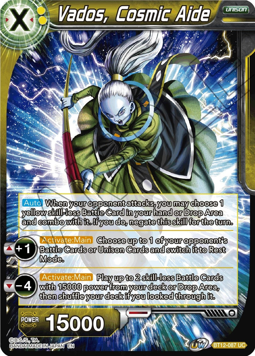 Image for Vados, Cosmic Aide - Dragon Ball Super: Masters