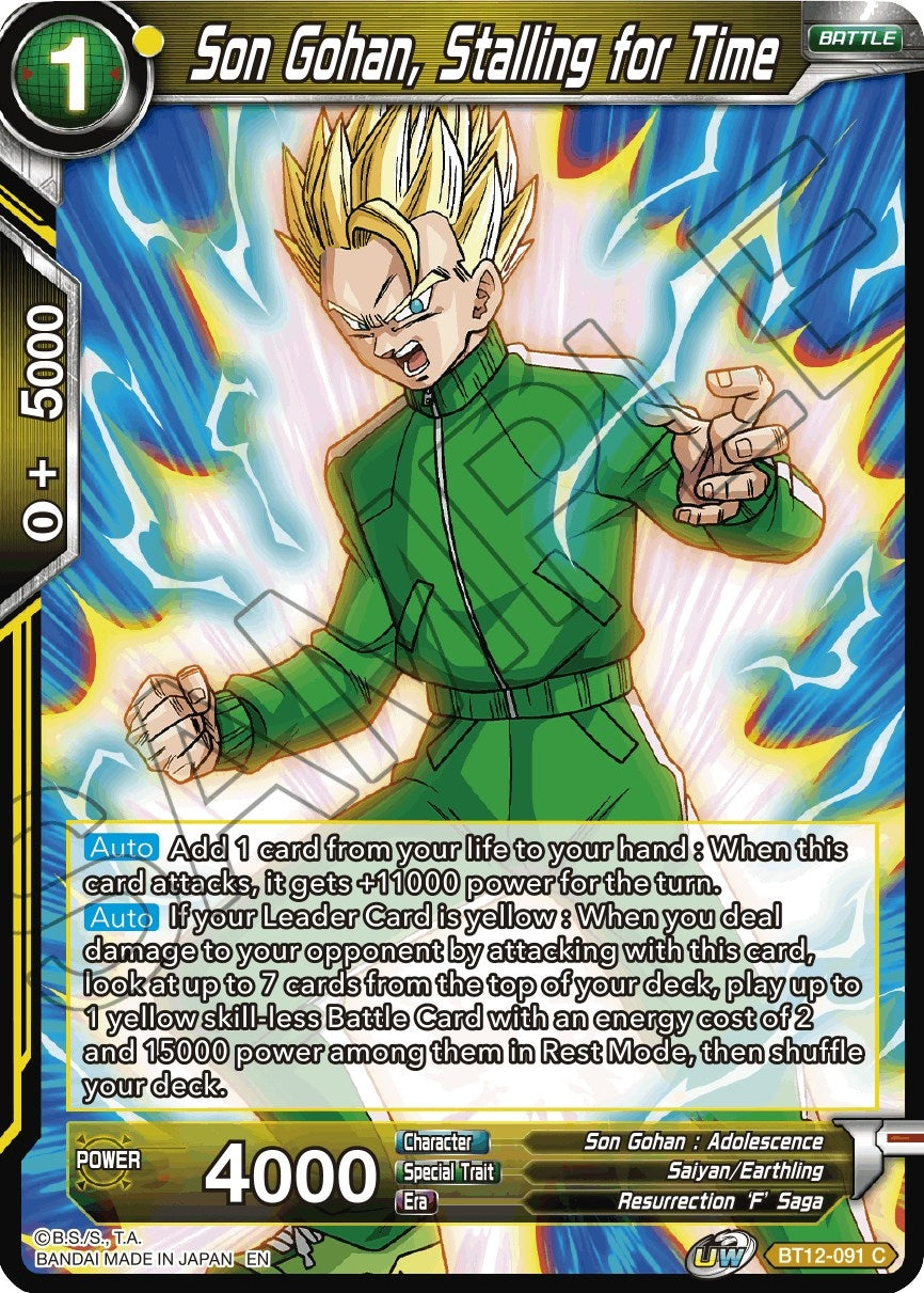 Image for Son Gohan, Stalling for Time - Dragon Ball Super: Masters
