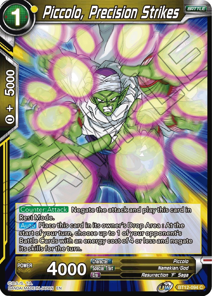 Image for Piccolo, Precision Strikes - Dragon Ball Super: Masters