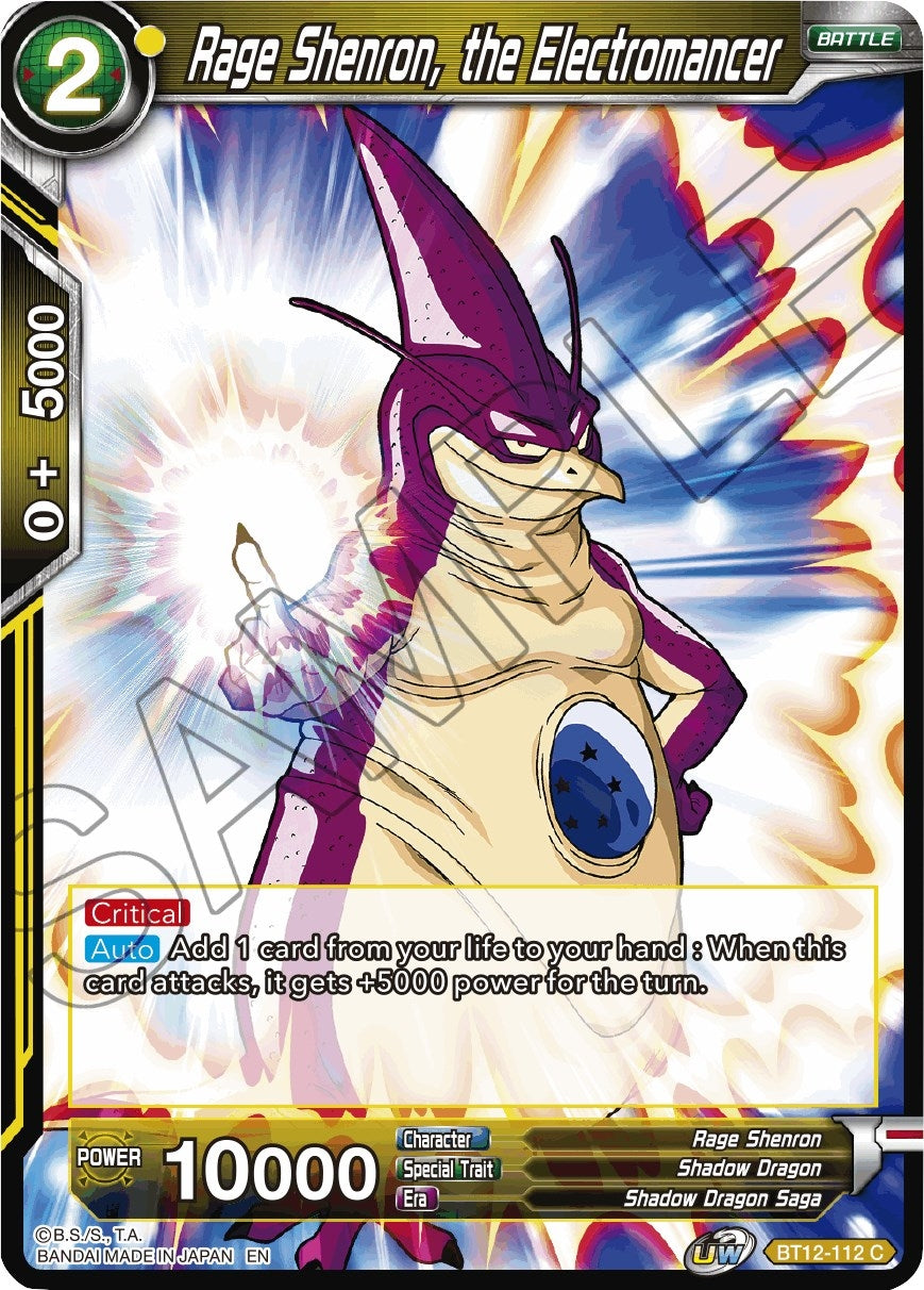 Image for Rage Shenron, the Electromancer - Dragon Ball Super: Masters