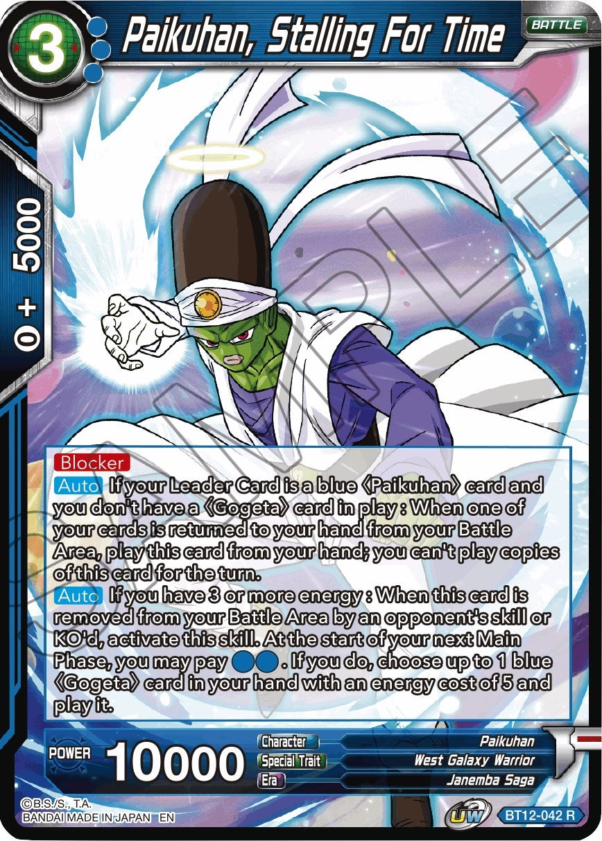 Image for Paikuhan, Stalling for Time - Dragon Ball Super: Masters