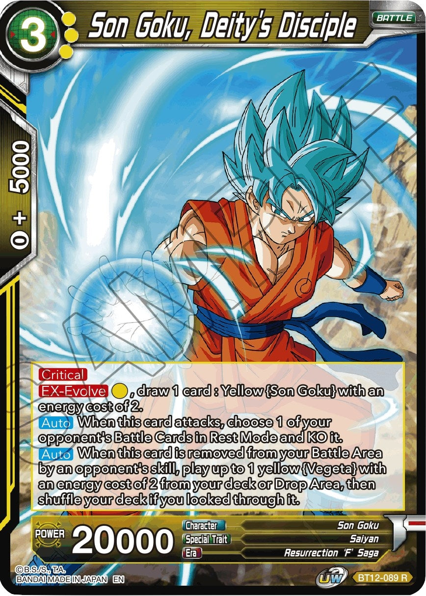 Image for Son Goku, Deity's Disciple - Dragon Ball Super: Masters