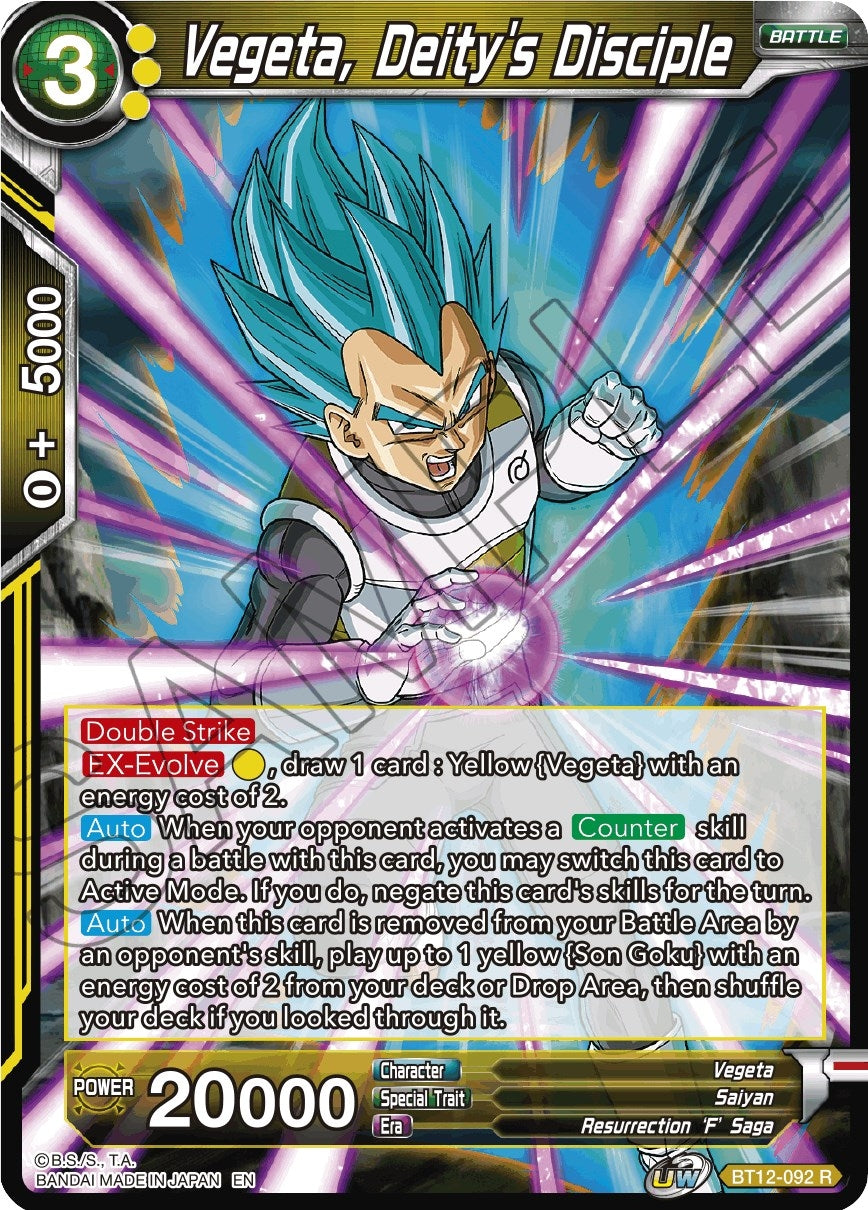 Image for Vegeta, Deity's Disciple - Dragon Ball Super: Masters