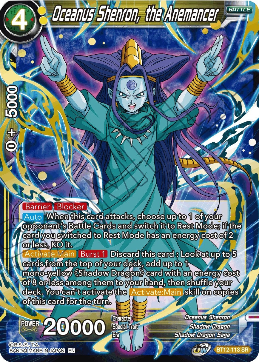 Image for Oceanus Shenron, the Anemancer - Dragon Ball Super: Masters