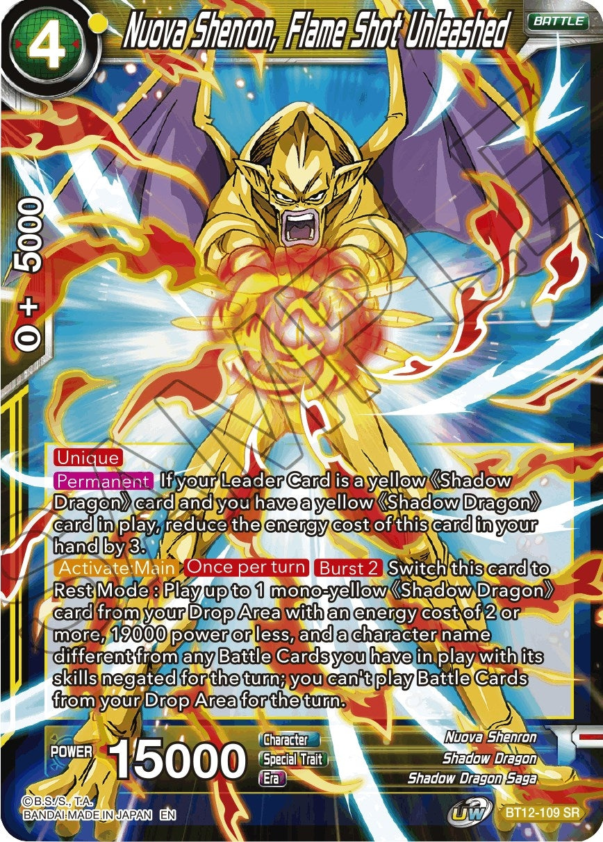 Image for Nuova Shenron, Flame Shot Unleashed - Dragon Ball Super: Masters