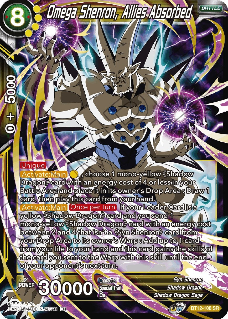 Image for Omega Shenron, Allies Absorbed - Dragon Ball Super: Masters