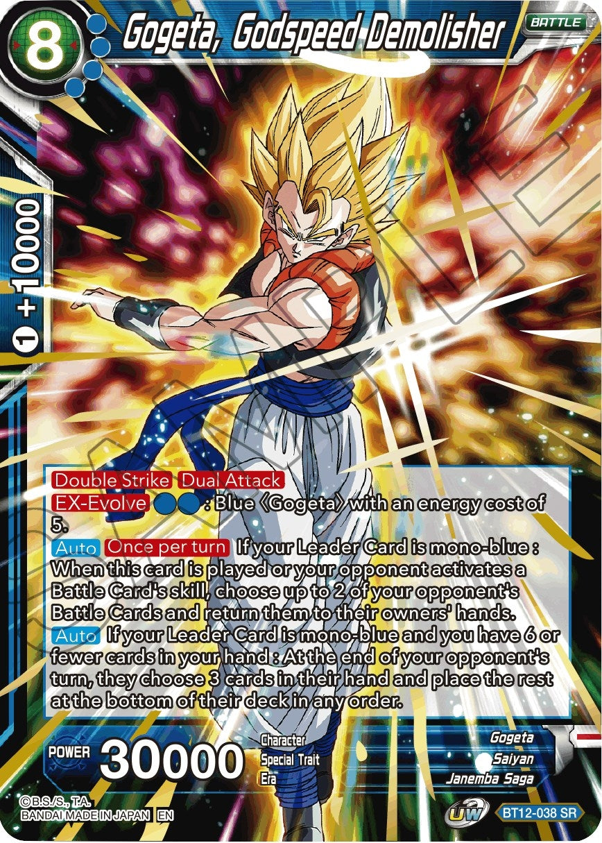 Image for Gogeta, Godspeed Demolisher - Dragon Ball Super: Masters