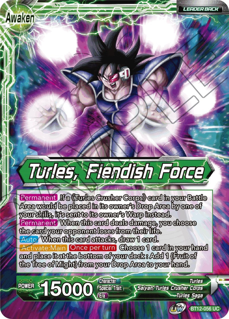 Image for Turles // Turles, Fiendish Force - Dragon Ball Super: Masters