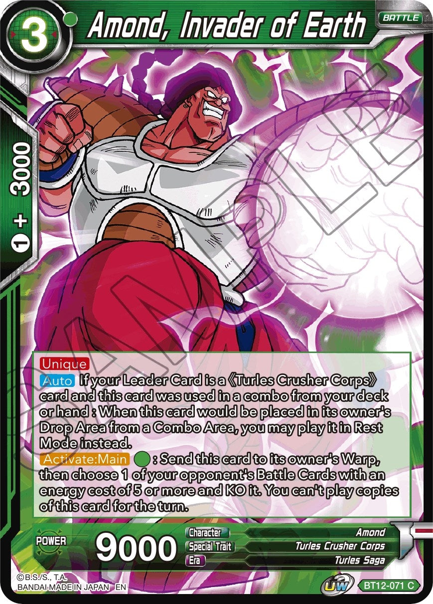 Image for Amond, Invader of Earth - Dragon Ball Super: Masters