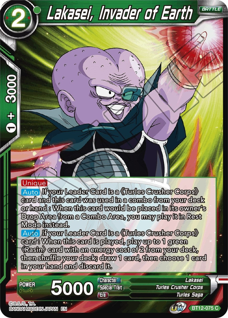 Image for Lakasei, Invader of Earth - Dragon Ball Super: Masters
