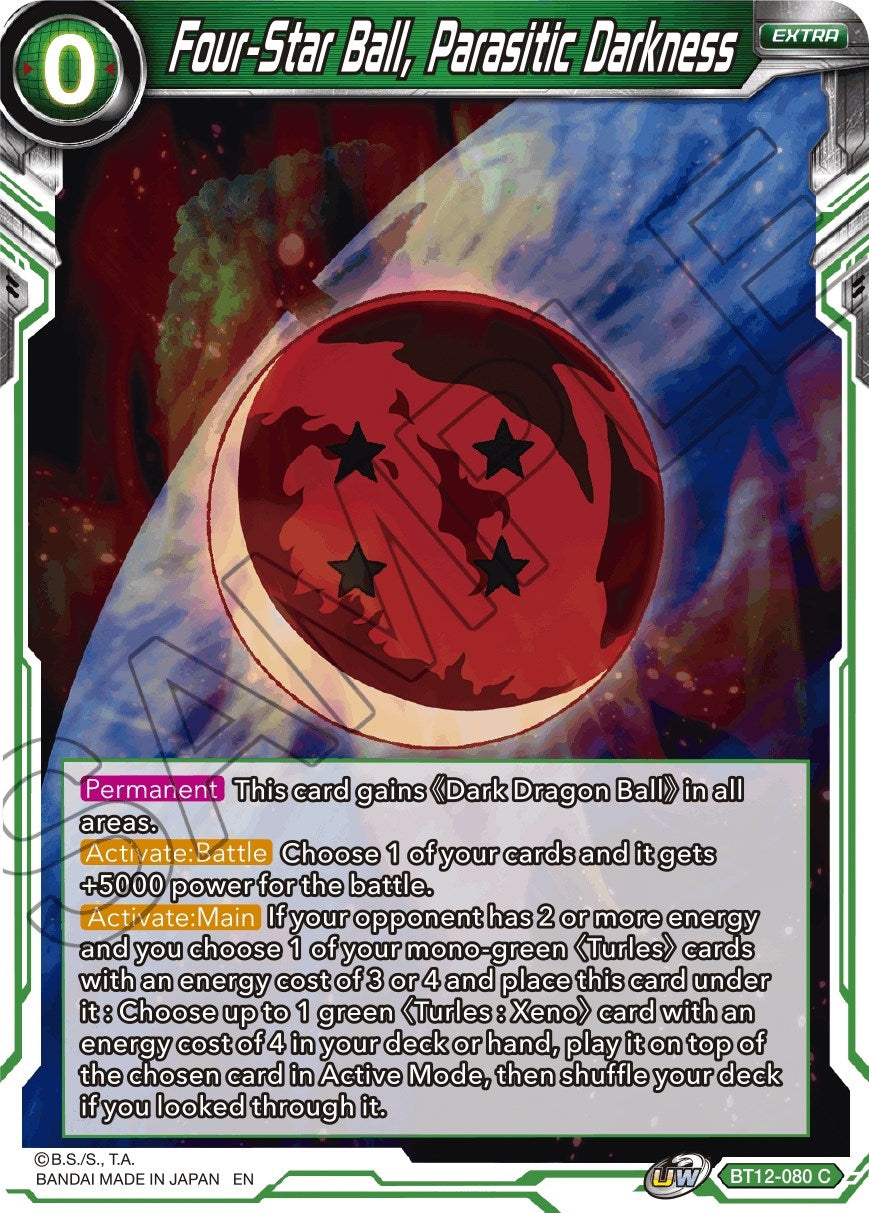Image for Four-Star Ball, Parasitic Darkness - Dragon Ball Super: Masters