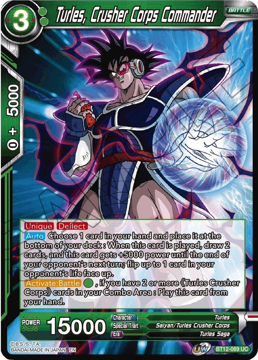 Image for Turles, Crusher Corps Commander - Dragon Ball Super: Masters