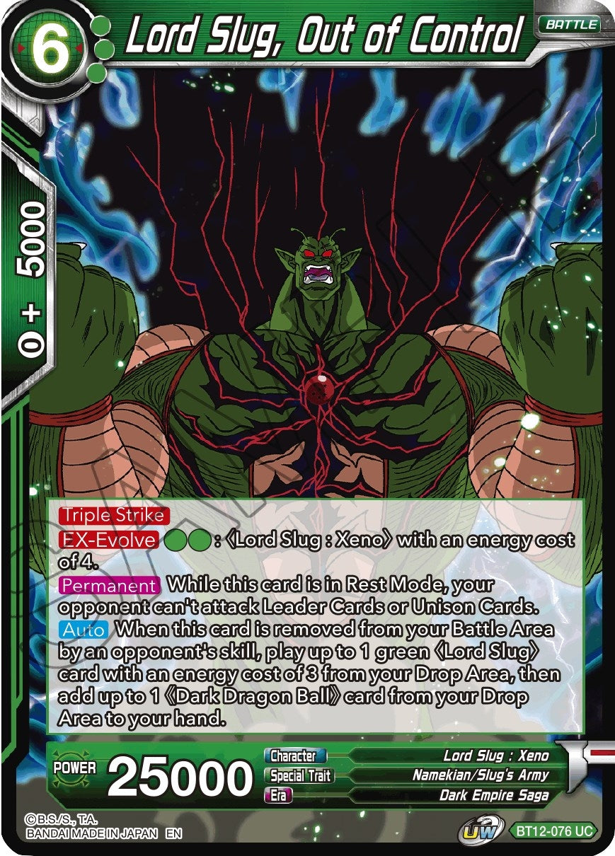 Image for Lord Slug, Out of Control - Dragon Ball Super: Masters