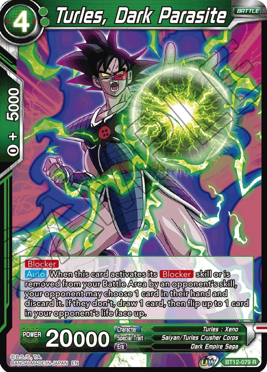 Image for Turles, Dark Parasite - Dragon Ball Super: Masters
