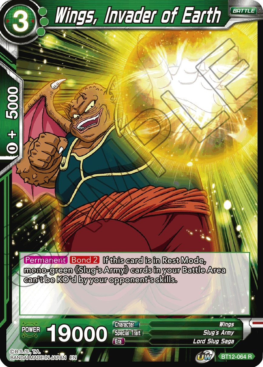 Image for Wings, Invader of Earth - Dragon Ball Super: Masters