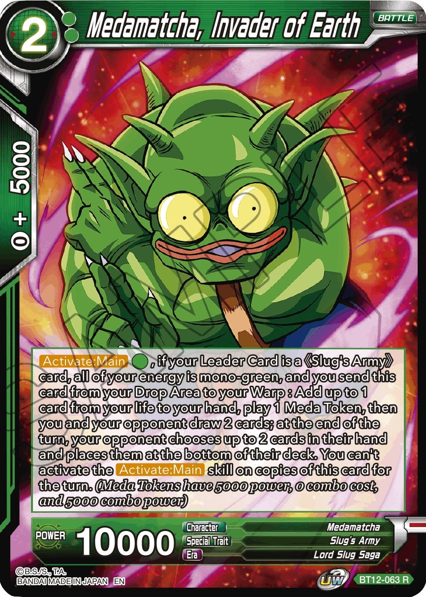 Image for Medamatcha, Invader of Earth - Dragon Ball Super: Masters