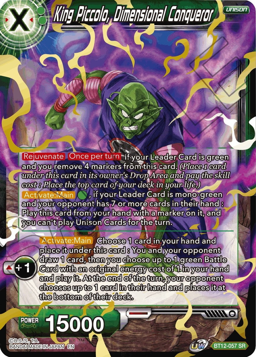 Image for King Piccolo, Dimensional Conqueror - Dragon Ball Super: Masters