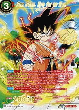 Image for Son Goku, Eye for an Eye (SPR) - Dragon Ball Super: Masters