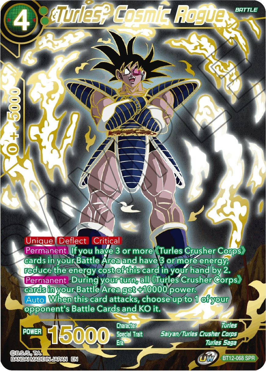 Image for Turles, Cosmic Rogue (SPR) - Dragon Ball Super: Masters