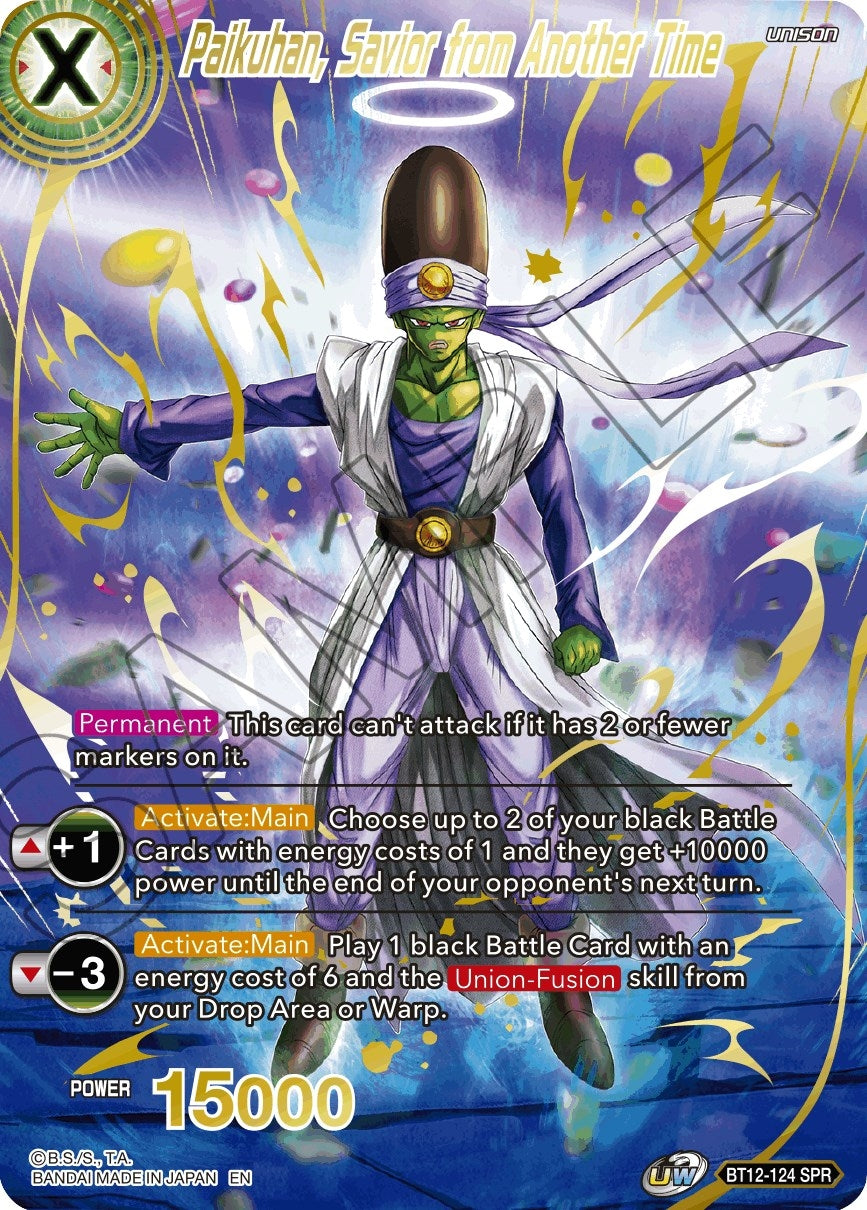 Image for Paikuhan, Savior from Another Time (SPR) - Dragon Ball Super: Masters